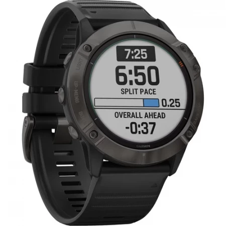 Garmin fenix 6x sapphire carbon online gray dlc with black band